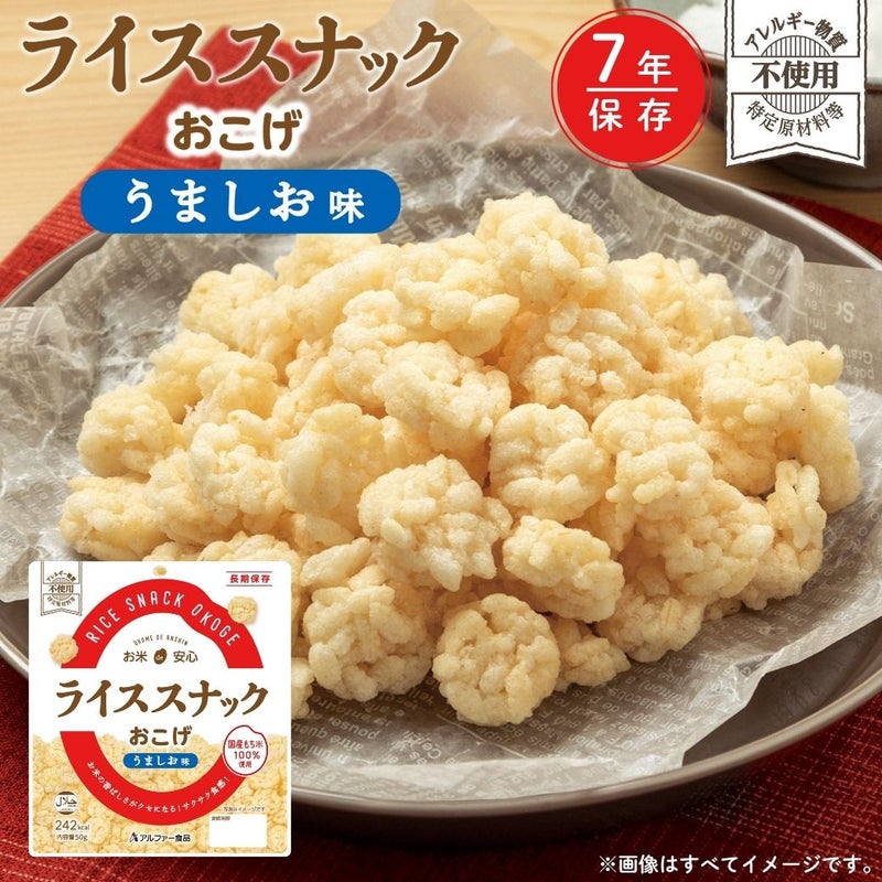 ライススナックおこげ 7年保存 長期保存食